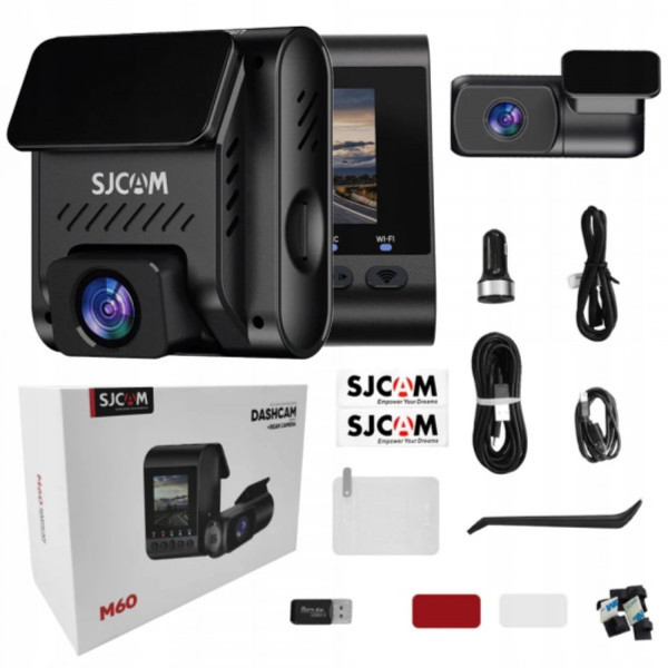 Фото - Видеорегистратор SJCAM Dashcam M60+ камера заднего вида
