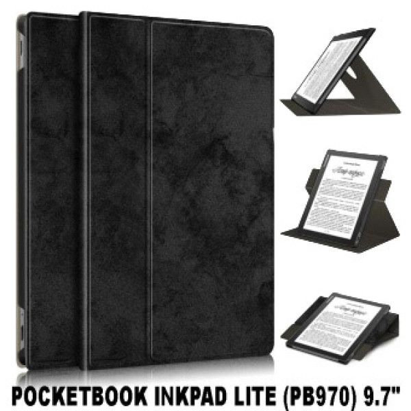 Фото - Чехол для электронной книги BeCover Magnetic Book-holder 360° for PocketBook InkPad Lite (PB970) 9.7" Black (710070)