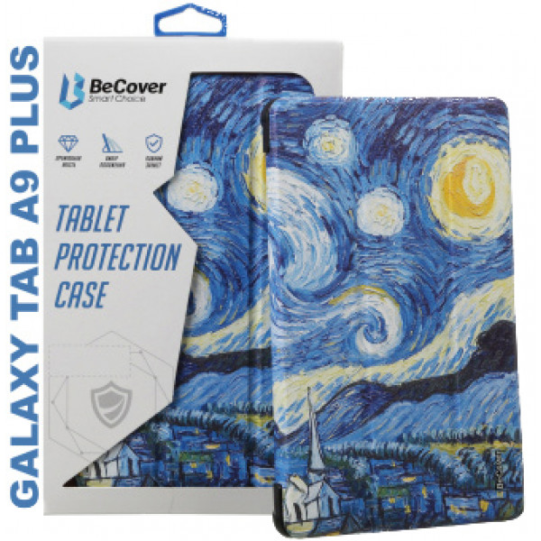 Фото - Чехол для планшета BeCover Smart Case for Samsung Galaxy Tab A9 Plus SM-X210/SM-X215/SM-X216 11.0" Night (710320)