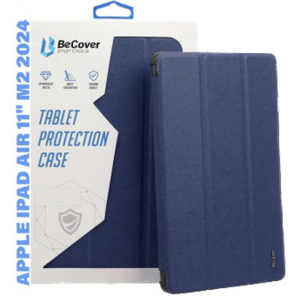 Фото - Чехол для планшета BeCover Smart Case for Apple iPad Air 11'' (M2)/iPad Air 11'' (M3) Deep Blue (711384)