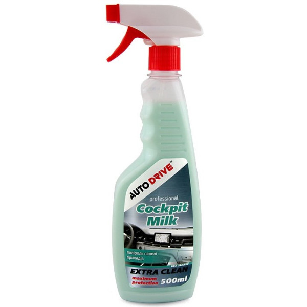 Фото - Полироль для авто Auto Drive без запаха Cockpit Milk 500 ml (AD0072)