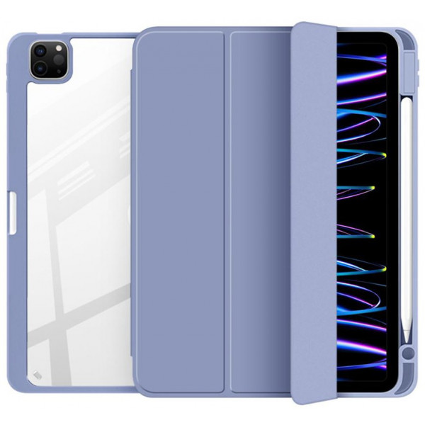 Фото - Чехол для планшета BeCover Soft Edge TPU с креплением Apple Pencil for Apple iPad Pro 12.9 2020/2021/2022 Purple (711710)