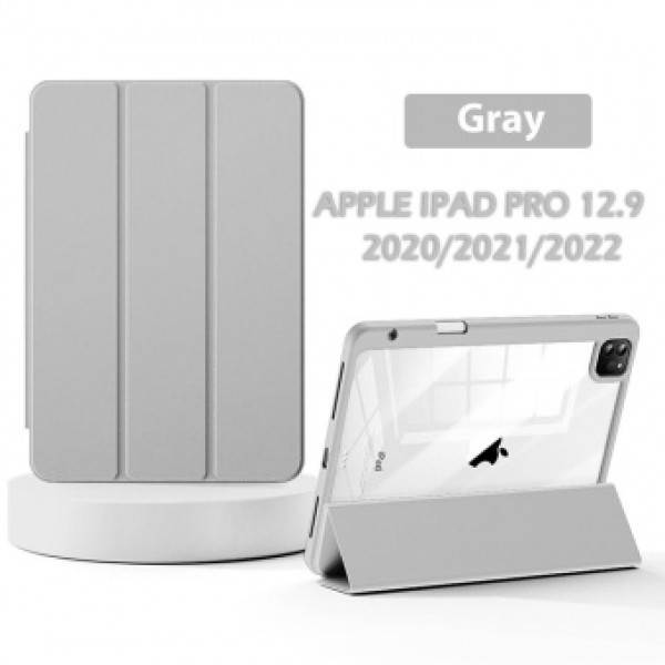 Фото - Чехол для планшета BeCover Soft Edge TPU с креплением Apple Pencil for Apple iPad Pro 12.9 2020/2021/2022 Gray (711709)