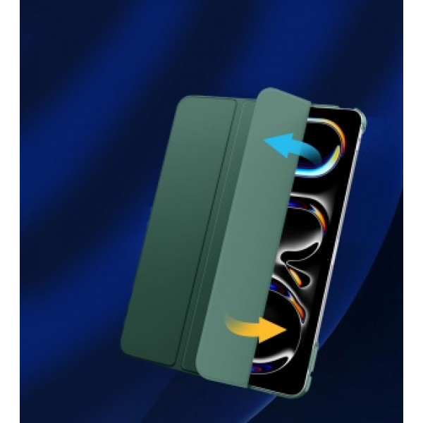 Фото - Чехол для планшета BeCover Tri Fold Hard for Apple iPad Pro 13'' M4 2024 Dark Green (711731)