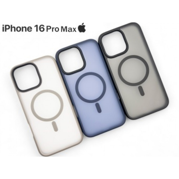 Фото - Чехол для смартфона BeCover Metal Buttons Case (MagSafe) for Apple iPhone 16 Pro Max Blue (712100)