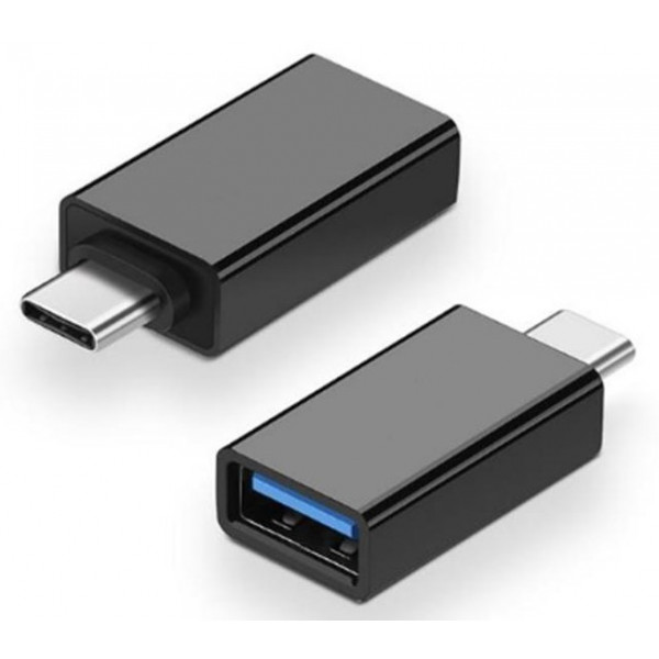 Фото - Переходник Atcom USB-C to USB 3.0 AF OTG Black (11310)