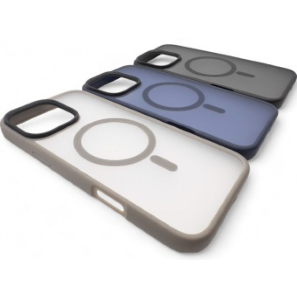 Фото - Чехол для смартфона BeCover Metal Buttons Case (MagSafe) for Apple iPhone 16 Pro Max Blue (712100)