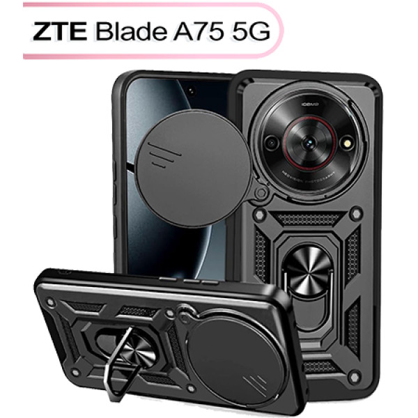 Фото - Чехол для смартфона BeCover Military for ZTE Blade A75 5G Black (713551)