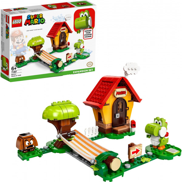 Фото - Конструктор LEGO Super Mario Дом Марио и Йоши. Дополнительный набор (71367)
