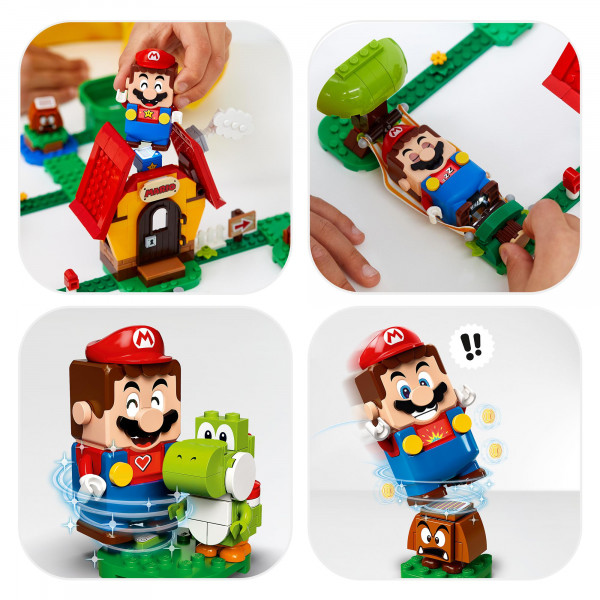 Фото - Конструктор LEGO Super Mario Дом Марио и Йоши. Дополнительный набор (71367)