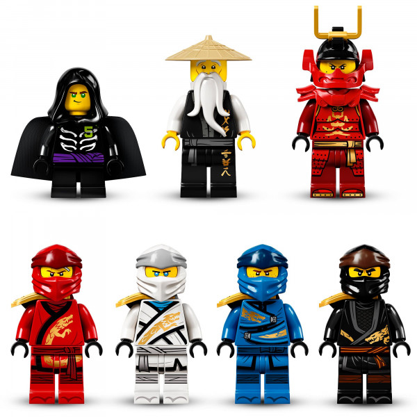 Фото - Конструктор LEGO Ninjago Летающий корабль Мастера Ву (71705)