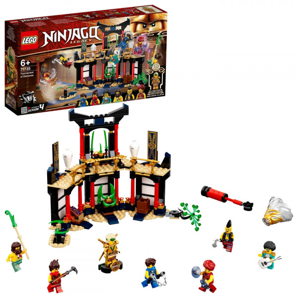 Фото - Конструктор LEGO NINJAGO Турнир стихий (71735)