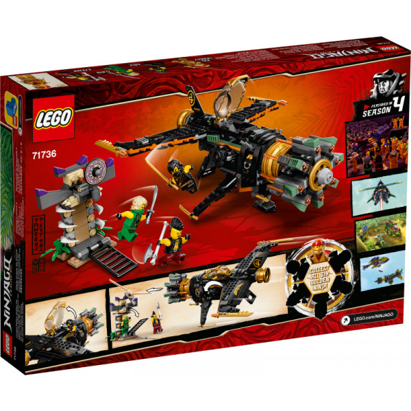 Фото - Конструктор LEGO NINJAGO Каменелом (71736)