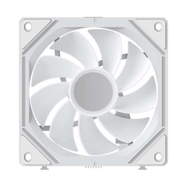 Фото - Корпусный вентилятор OCYPUS 120MM GAMMA F12 UNI WH ARGB REVERSE BLADE 3 IN 1 (GAMMA-F12-WH3AM01U-GL)