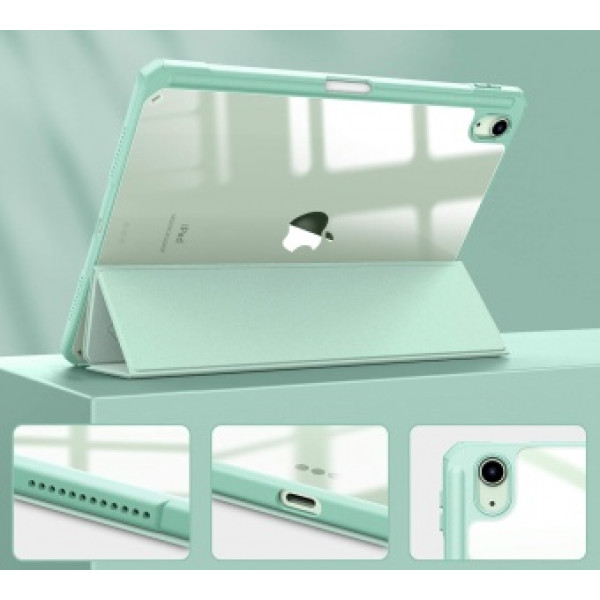 Фото - Чехол для планшета BeCover Soft Edge TPU с креплением Apple Pencil for Apple iPad Air 11'' (M2)/iPad Air 11'' (M3) Light Green (711704)