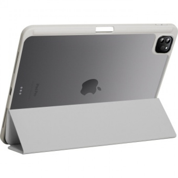 Фото - Чехол для планшета BeCover Soft Edge TPU с креплением Apple Pencil for Apple iPad Pro 12.9 2020/2021/2022 Gray (711709)
