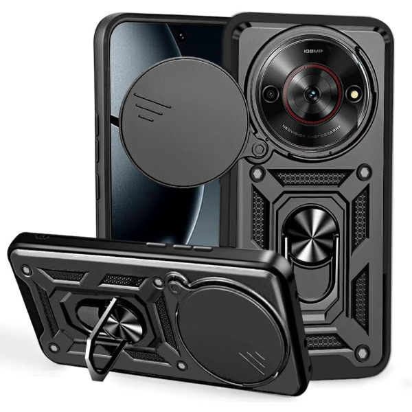 Фото - Чехол для смартфона BeCover Military for ZTE Blade A75 5G Black (713551)