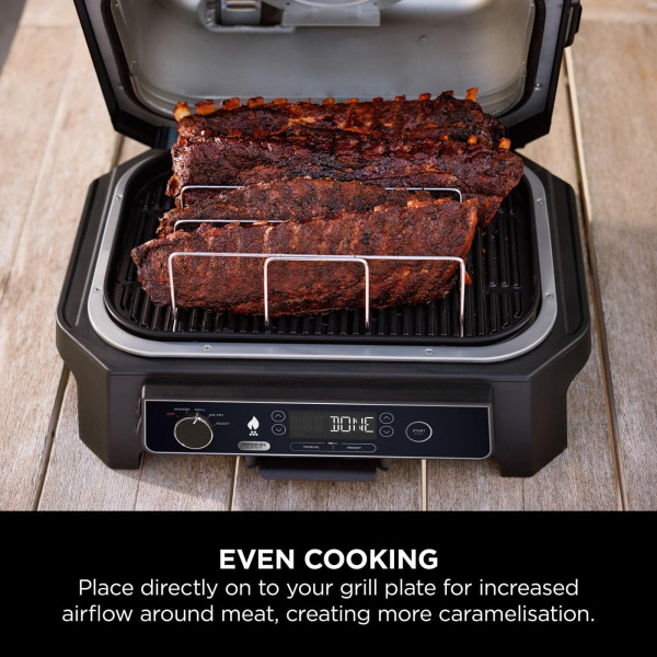 Фото - Решетка для гриль-барбекю Ninja для ребер Woodfire XL для OG850EU/OG901EU (XSKOGXLRBRKEU)