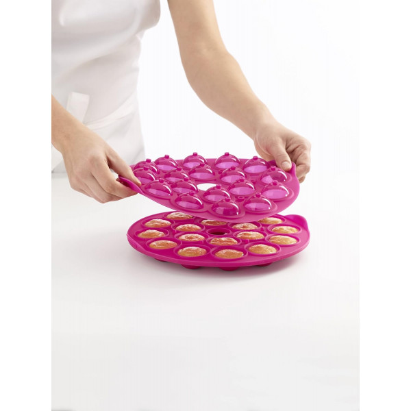 Фото - Форма для приготовления Lekue Creative Pastry 18 порций 4.3х25х25 см (881008)
