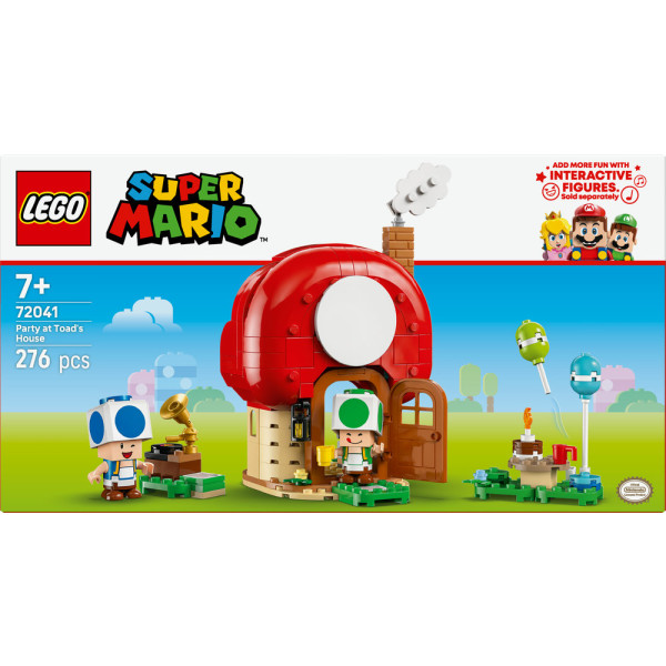 Фото - Конструктор LEGO  Super Mario™ Вечеринка в доме Тоада (72041)