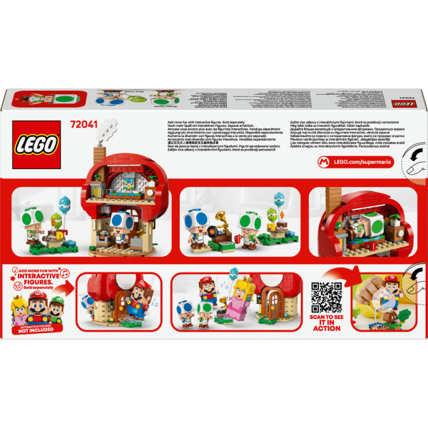Фото - Конструктор LEGO  Super Mario™ Вечеринка в доме Тоада (72041)