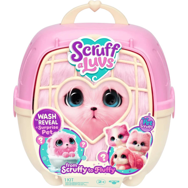Фото - Мягкая игрушка-сюрприз Scruff a Luvs Лохматое превращение, пудровый (30326)