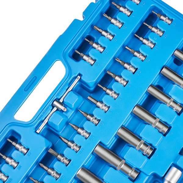 Фото - Набор инструментов Molder 1/2 1/4 3/8 72Т CR-V 151 ед. (MT60151)