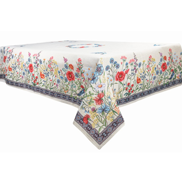 Фото - Скатерть прямоугольная Lefard Chamomille 140х260 см (732-009) Фото - Скатерть прямоугольная Lefard Chamomille 140х260 см (732-009)