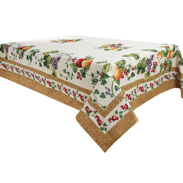 Фото - Скатерть квадратная Lefard Гранаты 100x100 см (732-128)
