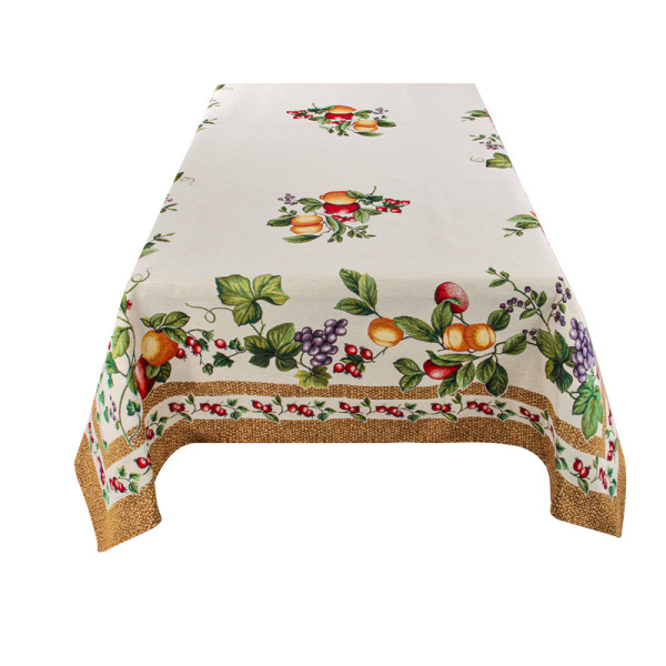 Фото - Скатерть квадратная Lefard Гранаты 100x100 см (732-128)