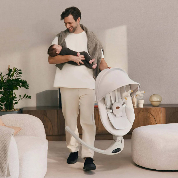 Фото - Кресло-качалка Kinderkraft Tulsy Beige (KBTULS00BEG0000)