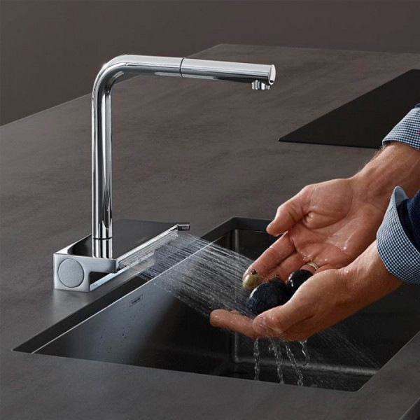 Фото - Смеситель кухонный Hansgrohe Aquno Select M81 (73836000)