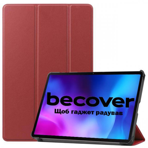 Фото - Чехол для планшета BeCover Smart Case for Lenovo Tab M11 (2024) TB-TB330FU/Xiaoxin Pad 11 (2024) 11"" Red Wine (710458)