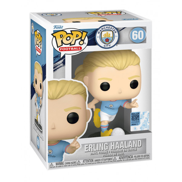 Фото - Коллекционная фигурка FUNKO POP Football: FC Manchester City - Erling Haaland (5908305246947)
