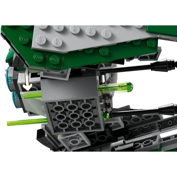 Фото - Конструктор LEGO Star Wars Джедайский истребитель Йоды (75360)