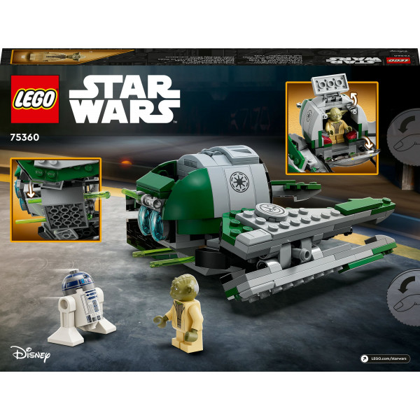 Фото - Конструктор LEGO Star Wars Джедайский истребитель Йоды (75360)