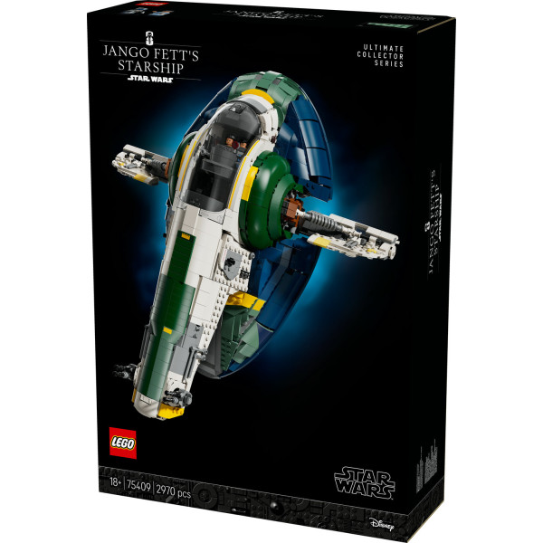 Фото - Конструктор LEGO  Star Wars™ Звездолет класса Firespray Джанго Фетта (75409)