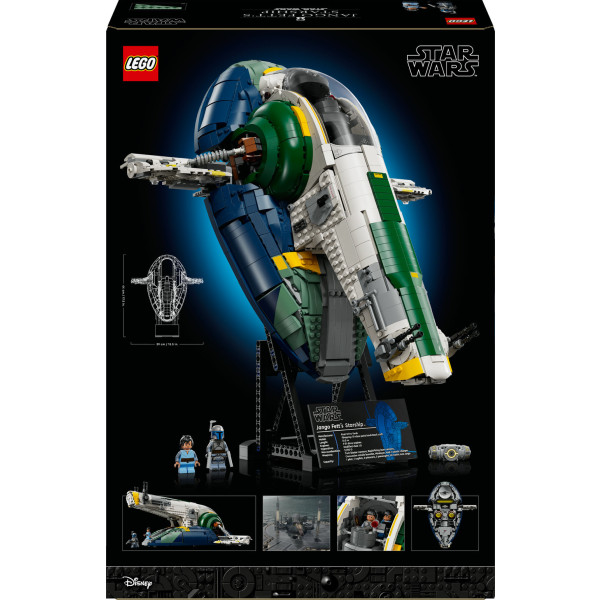 Фото - Конструктор LEGO  Star Wars™ Звездолет класса Firespray Джанго Фетта (75409)