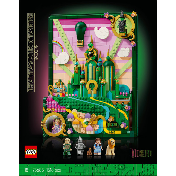 Фото - Конструктор LEGO Wicked Эмеральд-сити Настенный декор (75685)