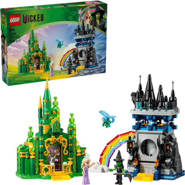 Фото - Конструктор LEGO Wicked Эмеральд-сити и замок Киамо Ко (75689)