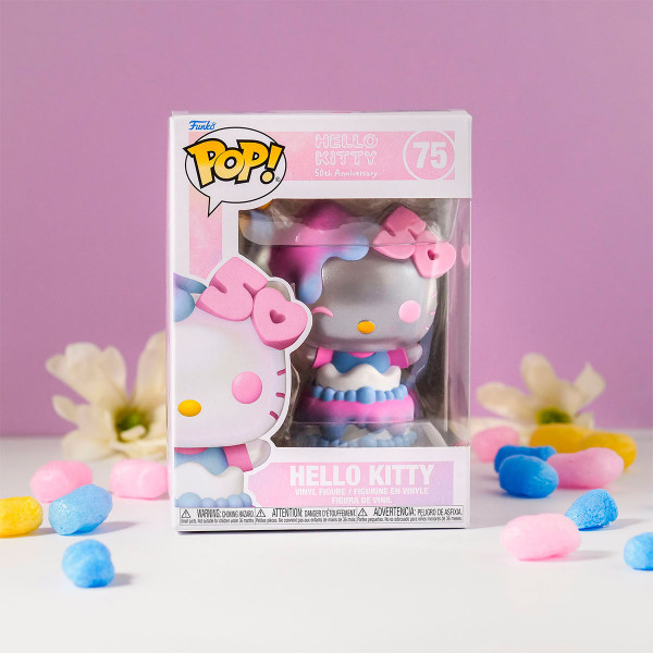 Фото - Коллекционная фигурка FUNKO POP! cерии Sanrio: Hello Kitty - ХЕЛЛОУ КИТТИ В ТОРТЕ (76089)