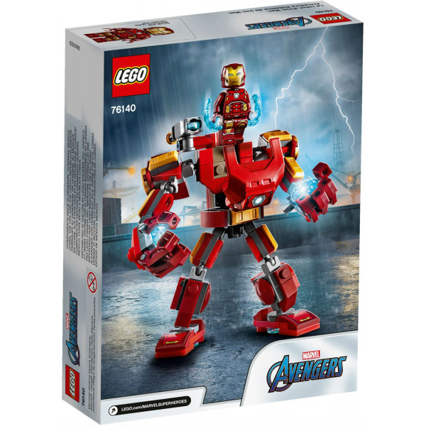Фото - Конструктор LEGO Marvel Железный Человек: трасформер (76140)
