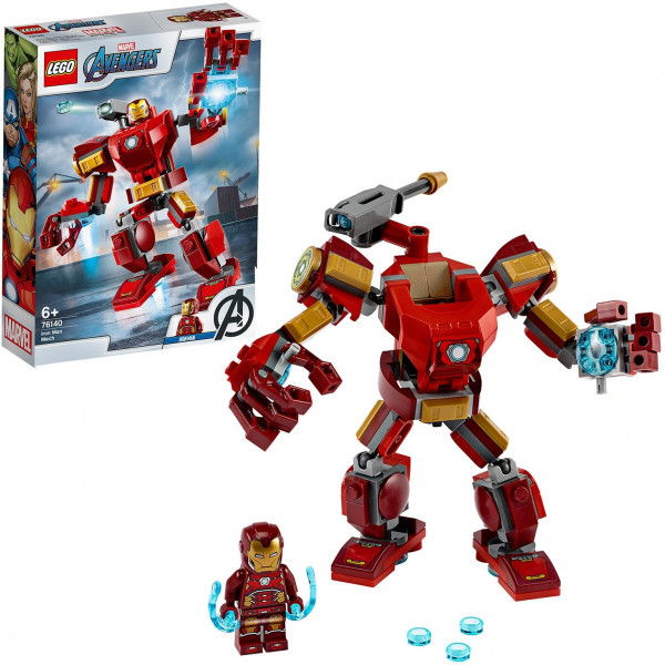 Фото - Конструктор LEGO Marvel Железный Человек: трасформер (76140)