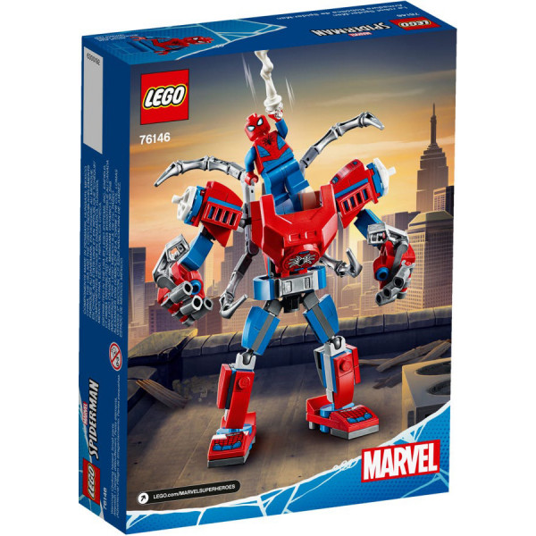 Фото - Конструктор LEGO Super Heroes Человек-Паук: трансформер (76146)
