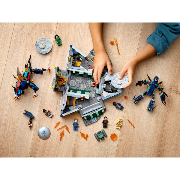 Фото - Уценка - Конструктор LEGO Super Heroes Marvel Взлёт Домо (76156)