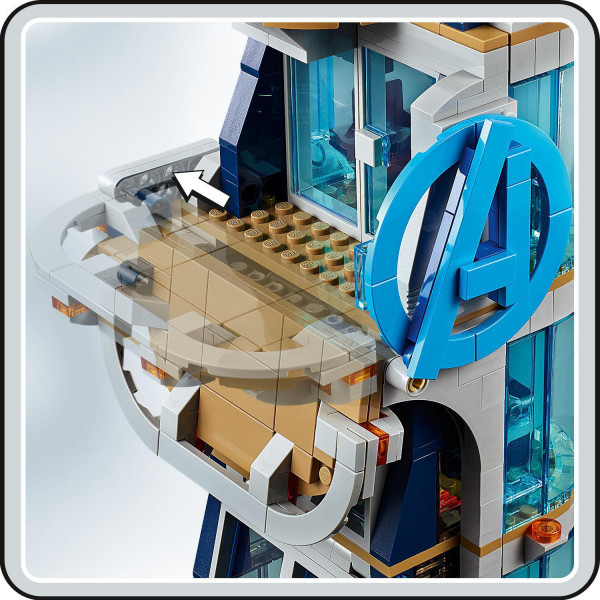Фото - Конструктор LEGO Marvel Битва за башню Мстителей (76166)