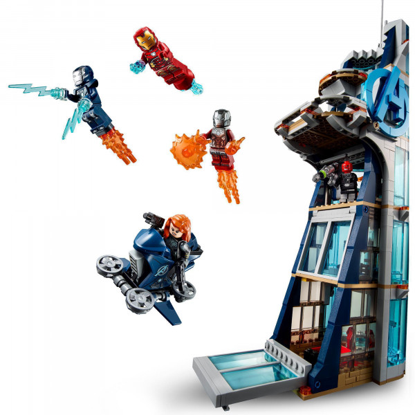 Фото - Конструктор LEGO Marvel Битва за башню Мстителей (76166)