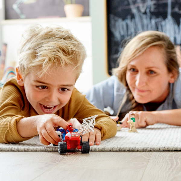 Фото - Конструктор LEGO Marvel Spider-Man Противостояние Человека-Паука и Песчаного Человека (76172)