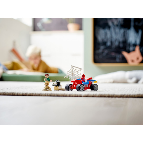 Фото - Конструктор LEGO Marvel Spider-Man Противостояние Человека-Паука и Песчаного Человека (76172)
