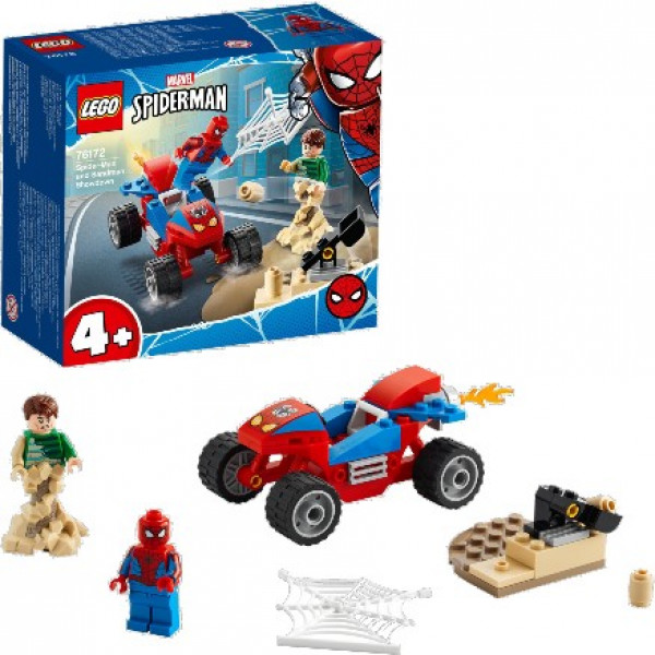 Фото - Конструктор LEGO Marvel Spider-Man Противостояние Человека-Паука и Песчаного Человека (76172)